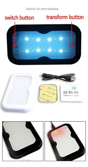 💡💡LUZ LED PARA AUTO PORTATIL 🚗🚗